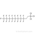 1H, 1H, 2H, 2H-PERFLUORODEKİLİLTRİKLOROSİLAN CAS 78560-44-8